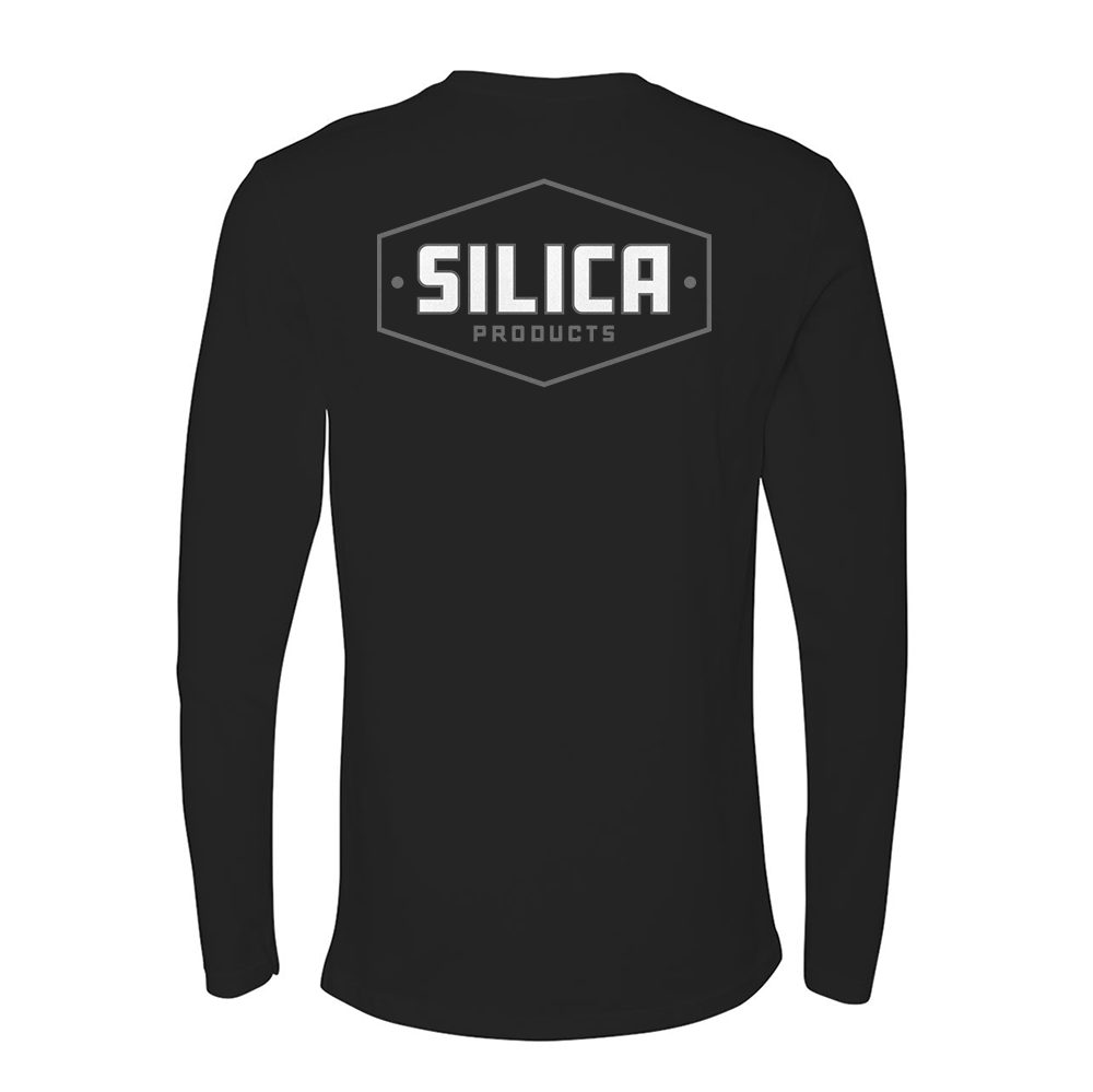 Silica Products Black Long Sleeve T-Shirt